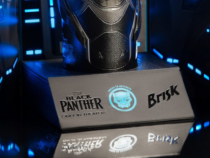 Black Panther Verpackung für Karl Knauer